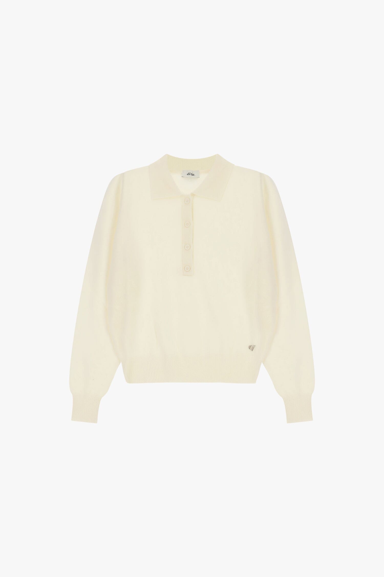 Maglione Con Colletto E Chiusura A Bottoni Dixie