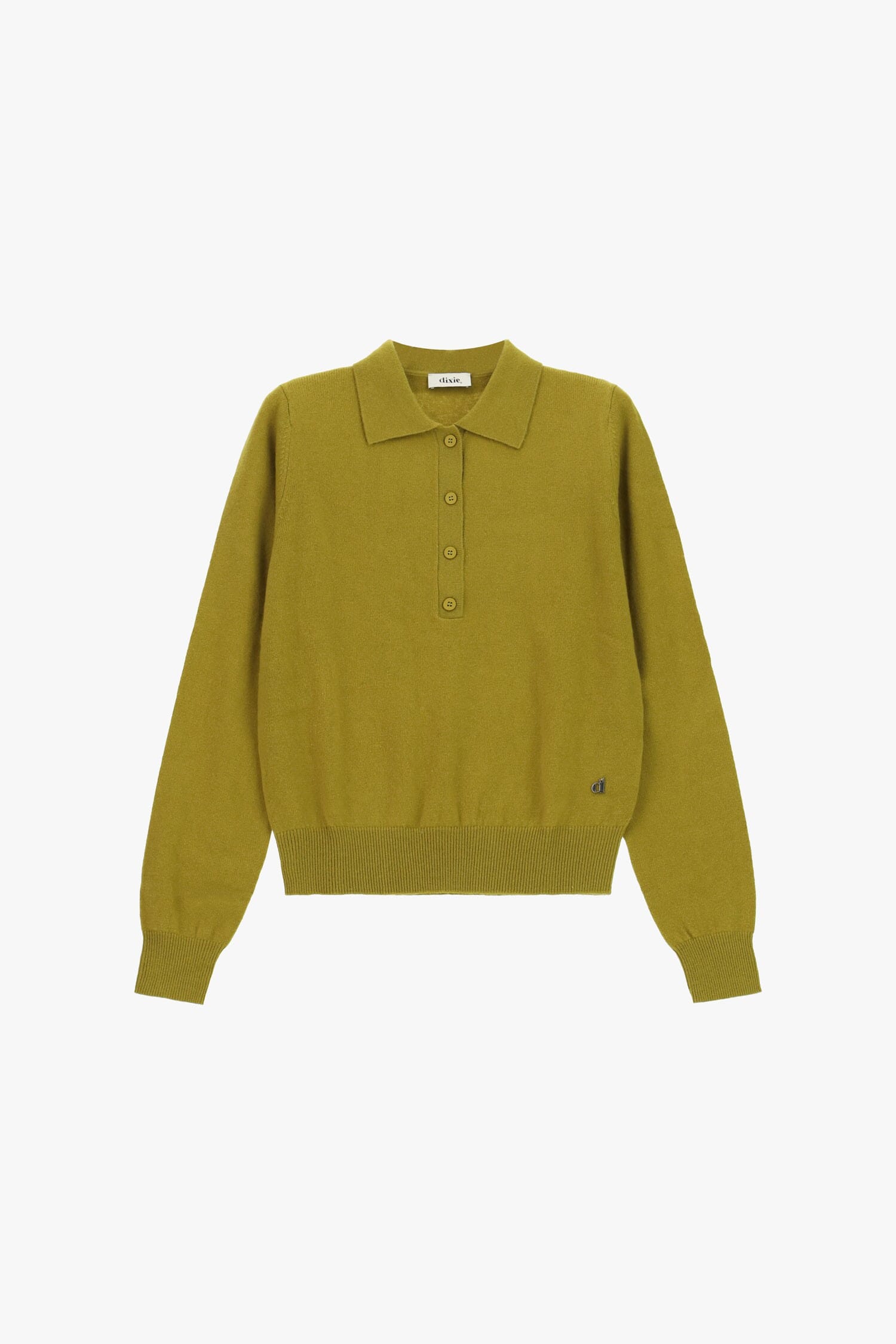 Maglione Con Colletto E Chiusura A Bottoni Dixie