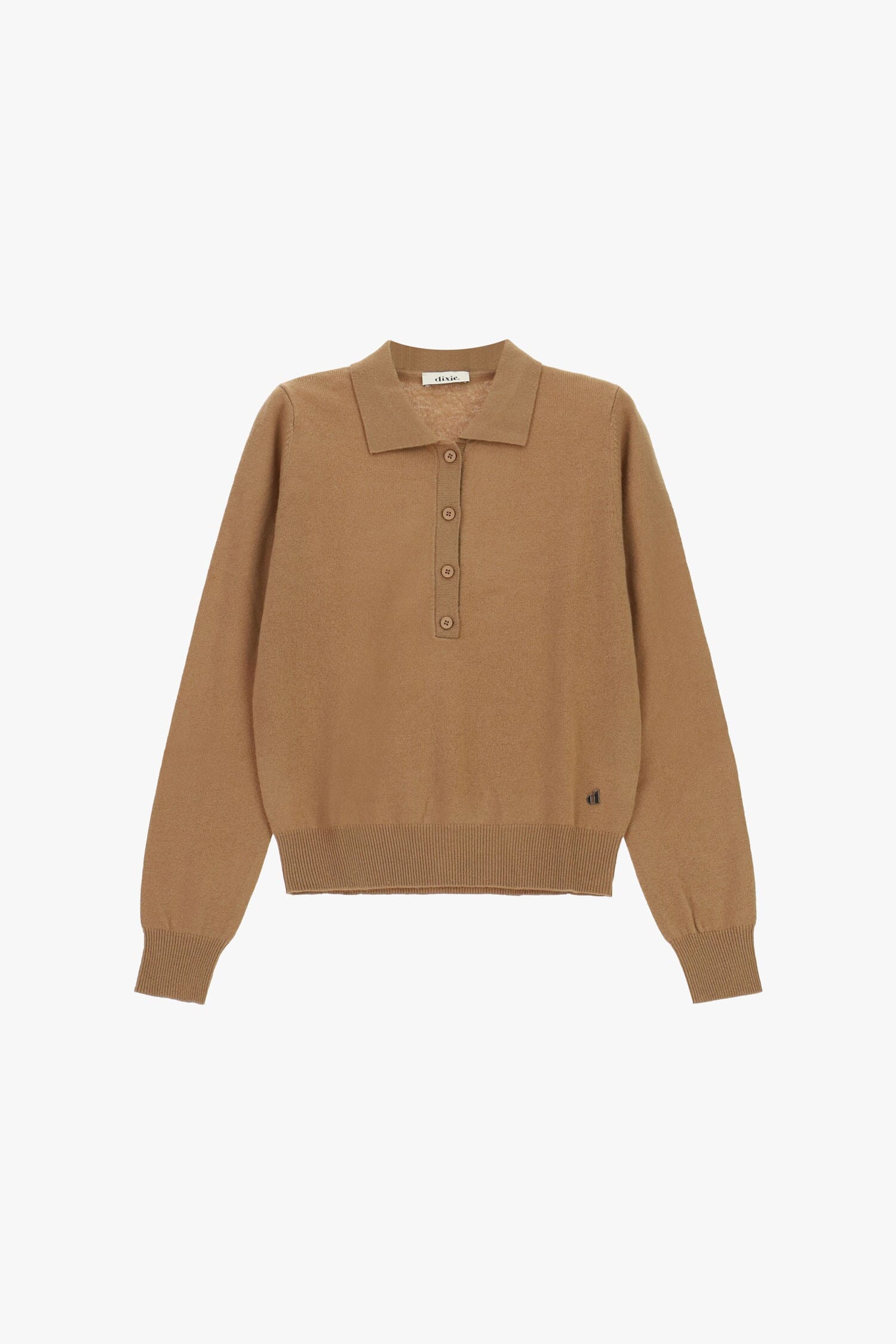 Maglione Con Colletto E Chiusura A Bottoni Dixie