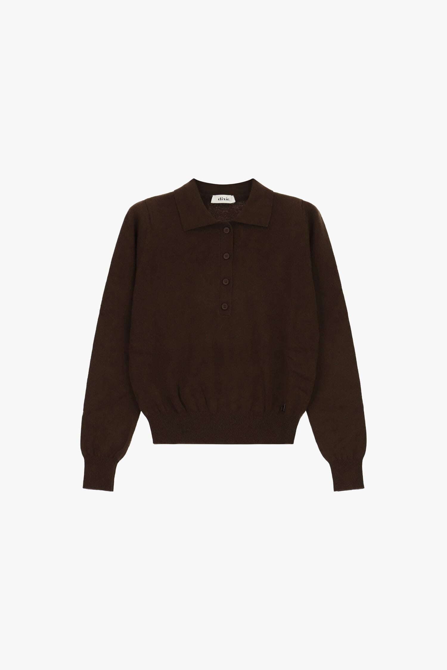Maglione Con Colletto E Chiusura A Bottoni Dixie