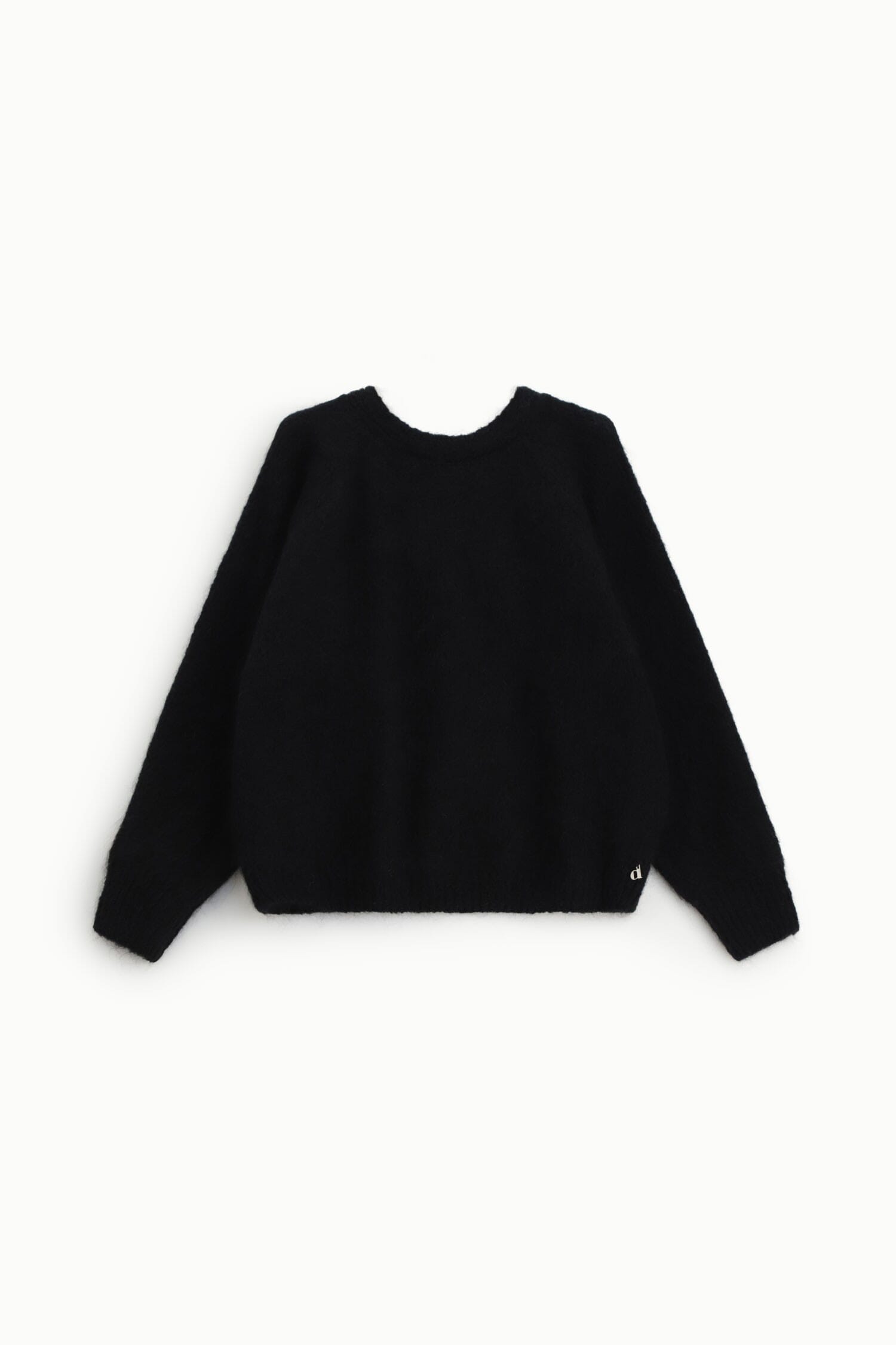 Maglione Girocollo Fit Morbido Con Dettaglio Logo Dixie