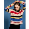 Shirt With Colored Stripes Pennyblack