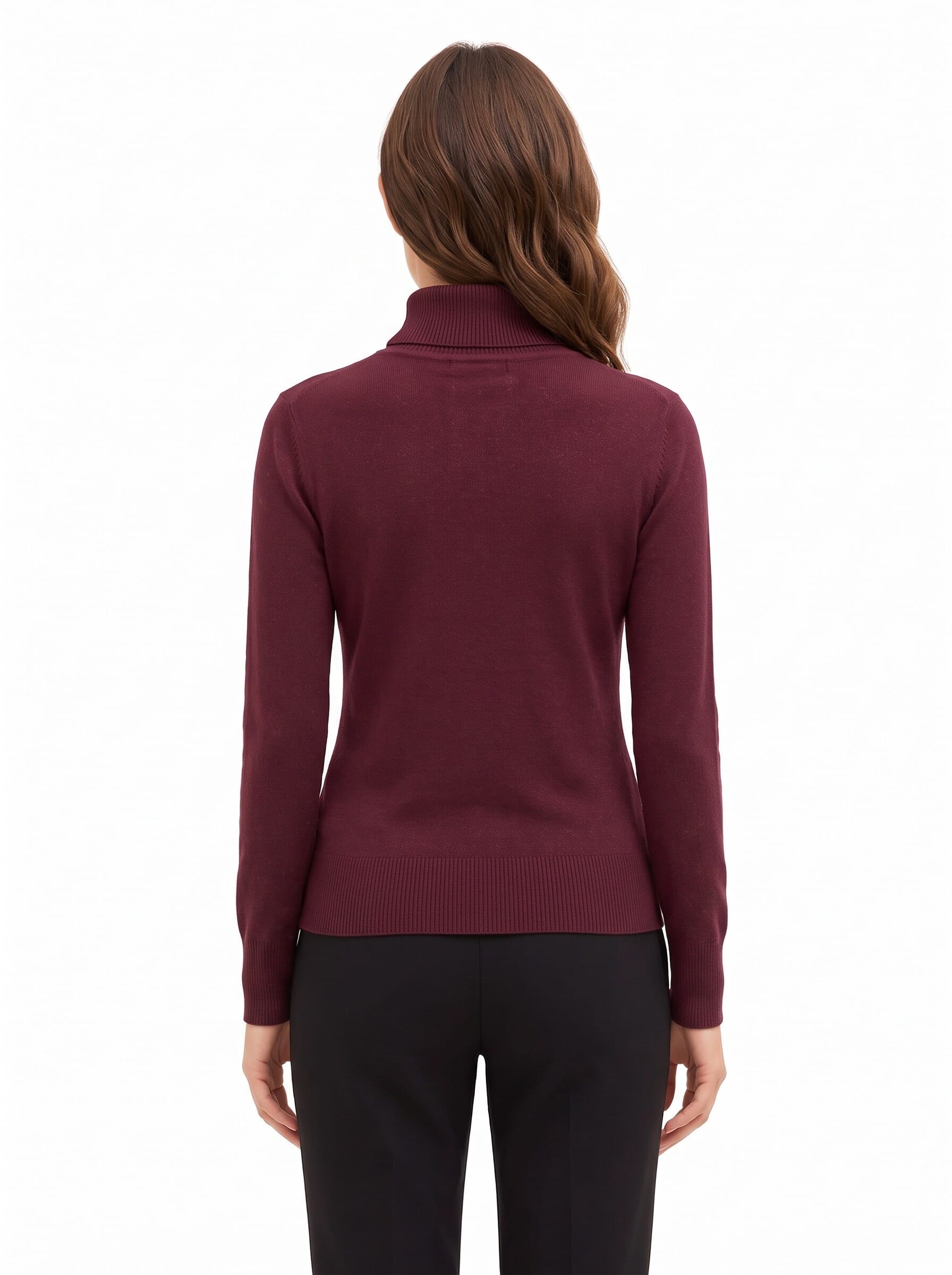 Maglione Dolcevita Con Collo Ampio Rinascimento