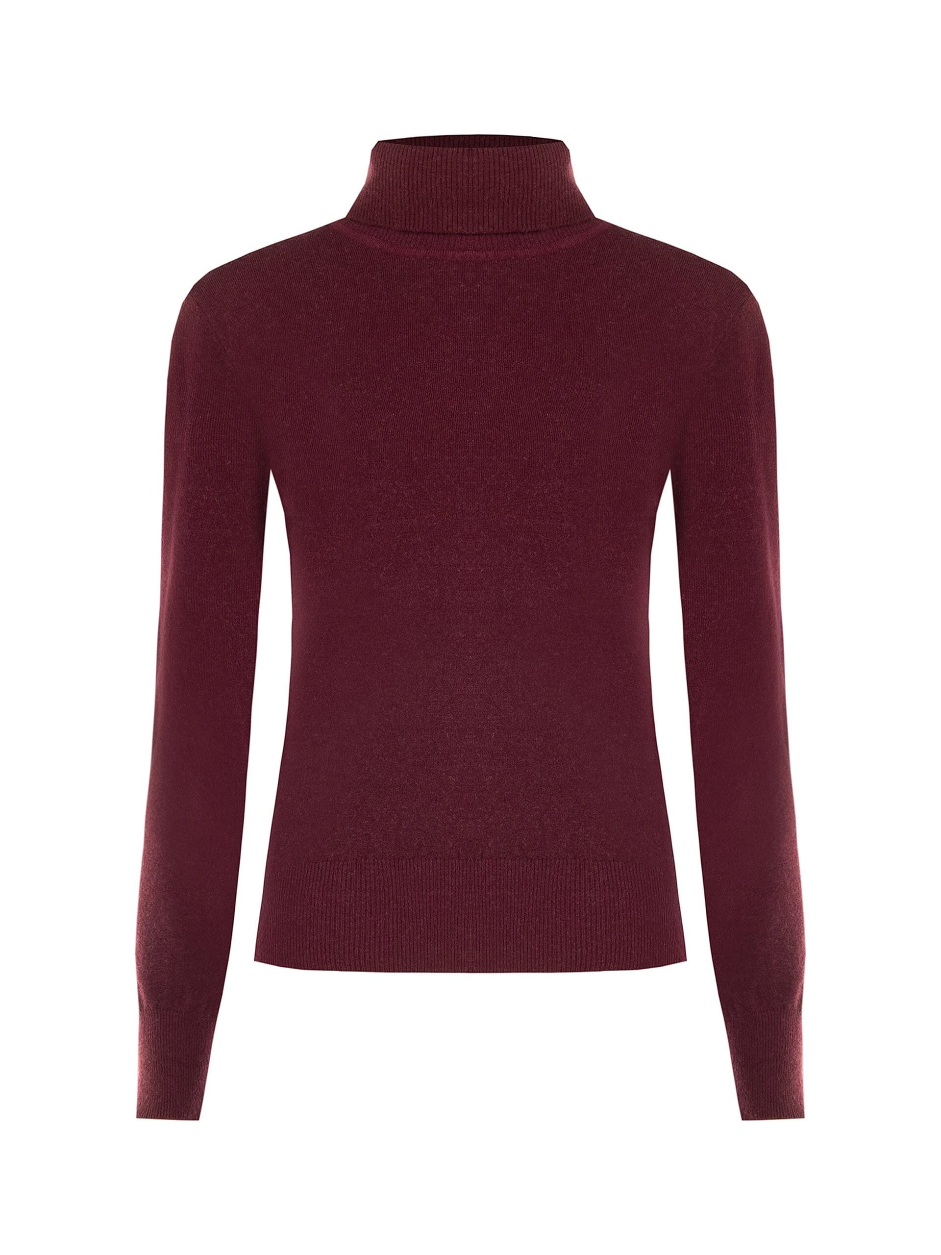Maglione Dolcevita Con Collo Ampio Rinascimento