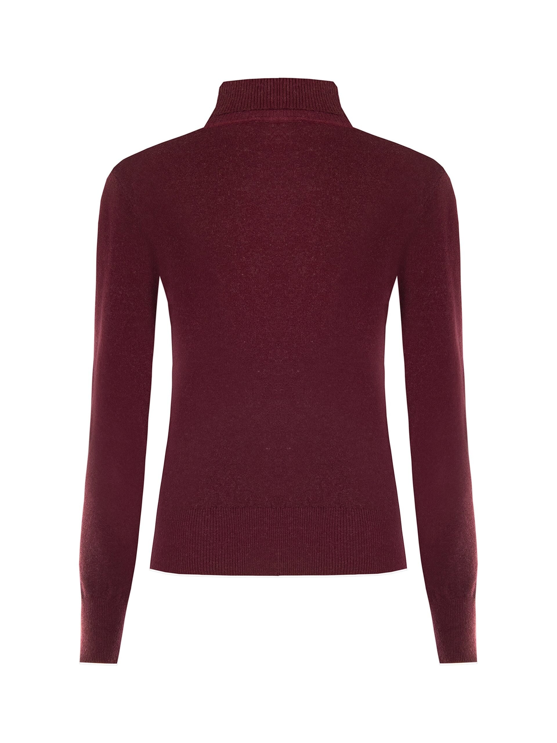 Maglione Dolcevita Con Collo Ampio Rinascimento
