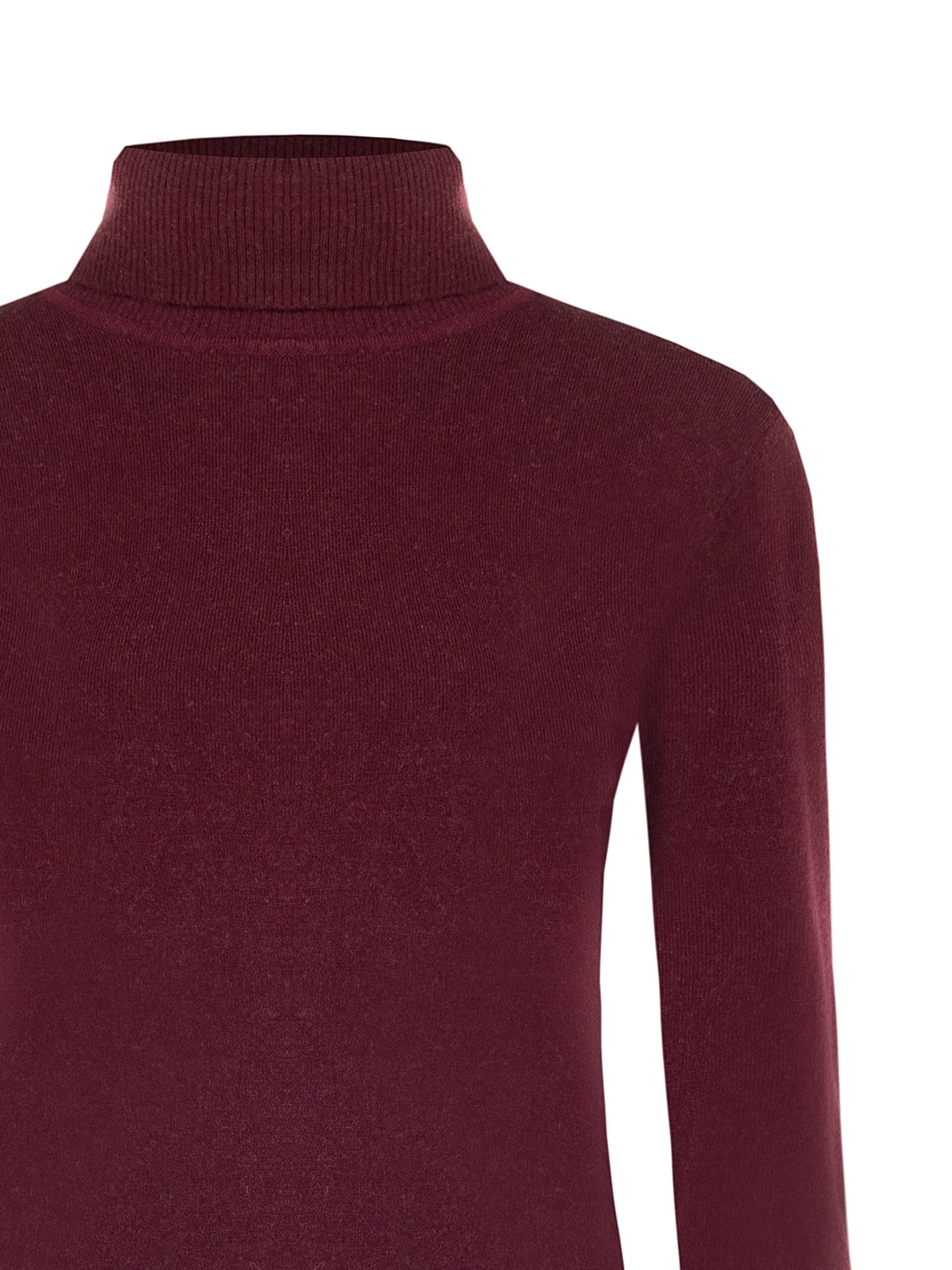Maglione Dolcevita Con Collo Ampio Rinascimento