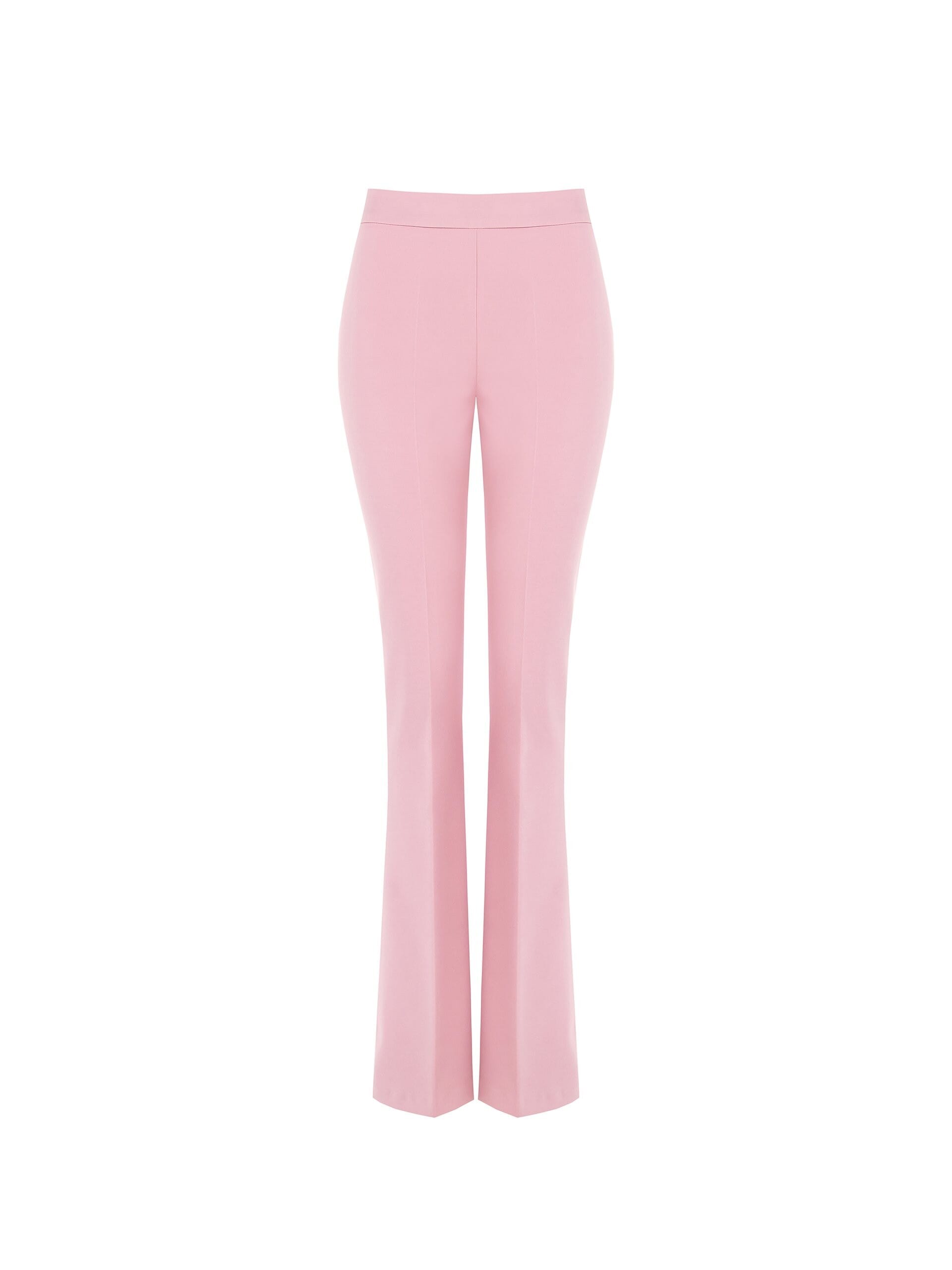 Rinascimento Flared Trousers in Technical Fabric with Side Zip