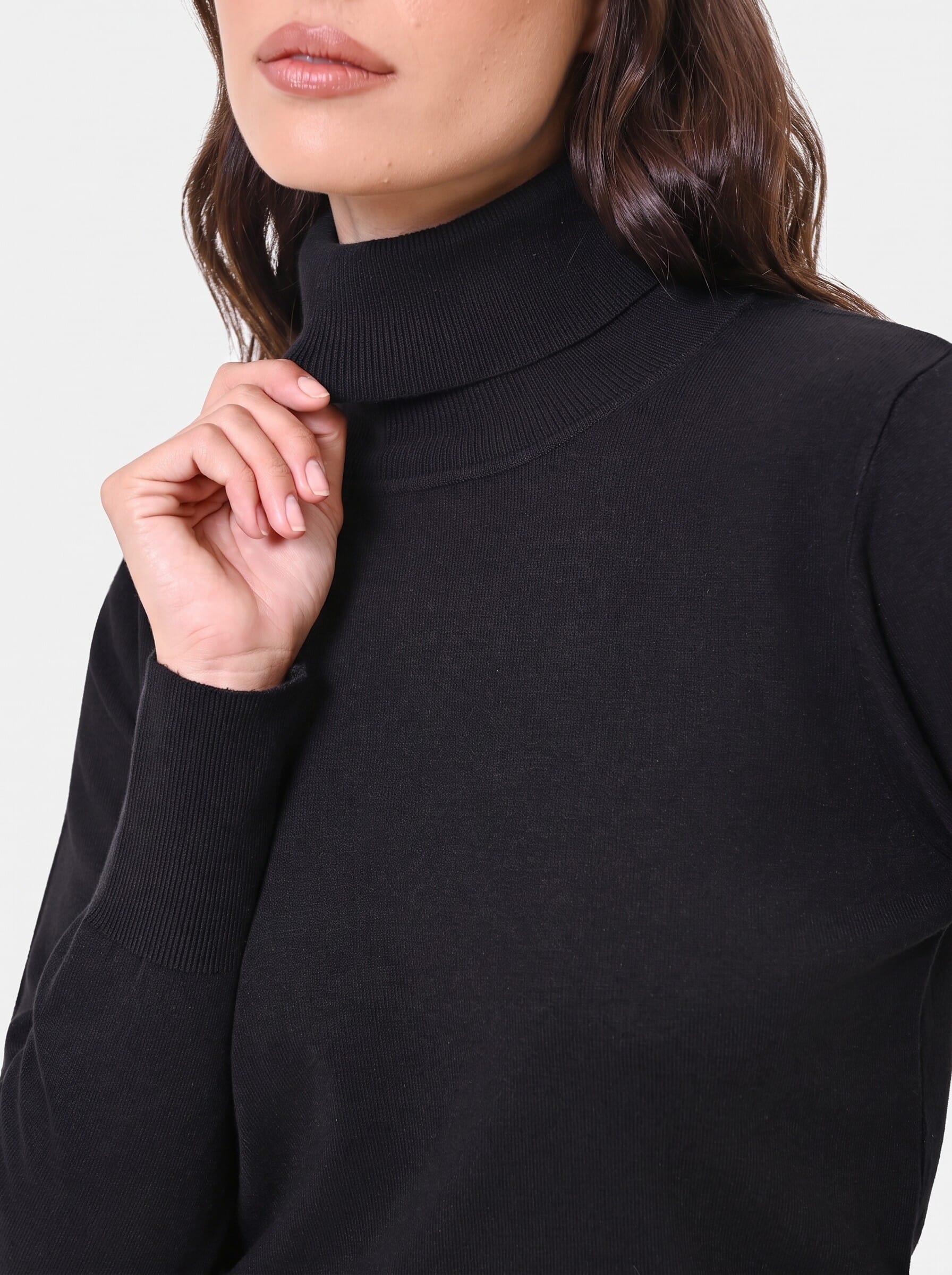 Pull à col roulé avec logo « RR » brodé « Rinascimento »