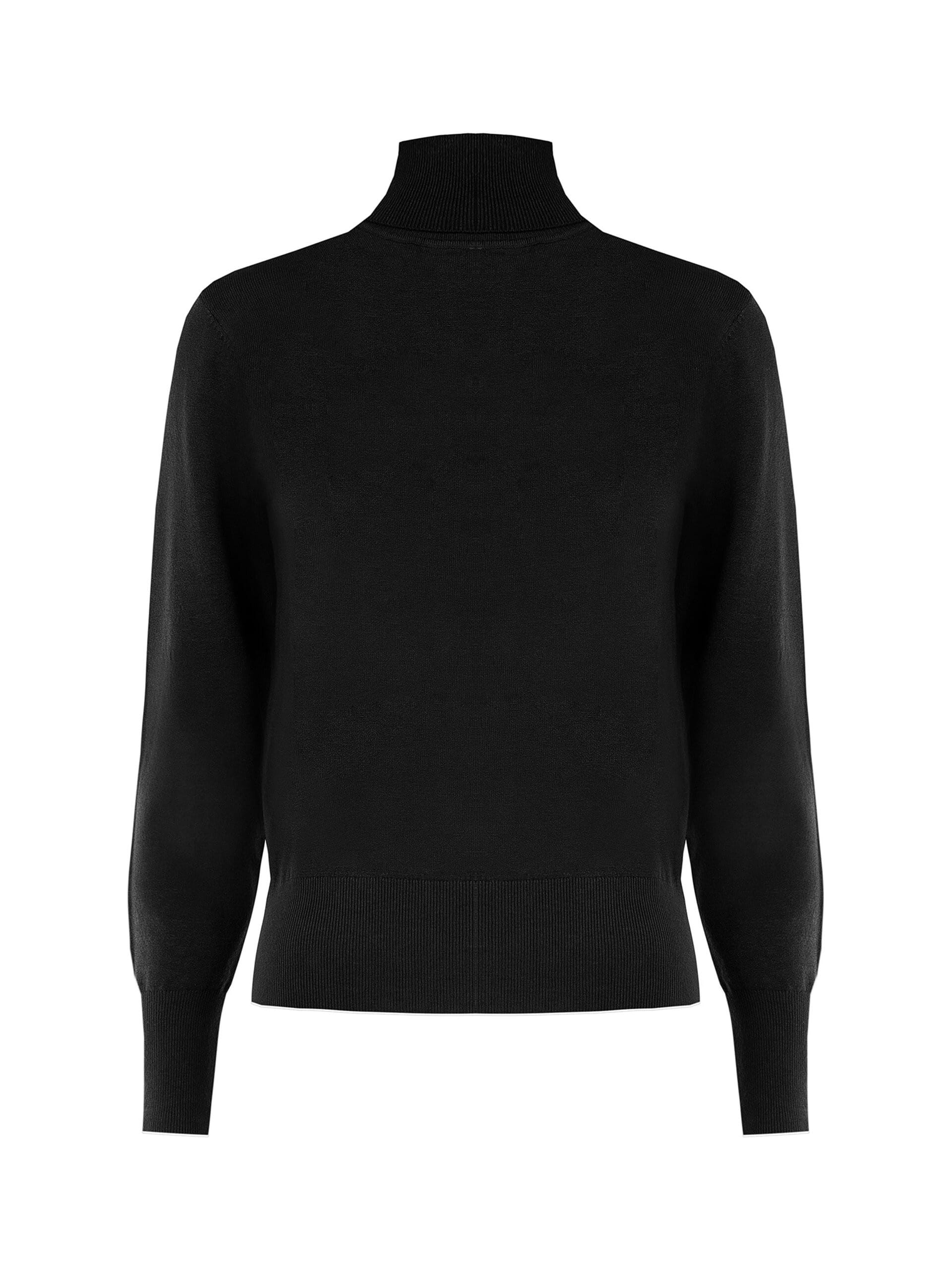 Pull à col roulé avec logo « RR » brodé « Rinascimento »
