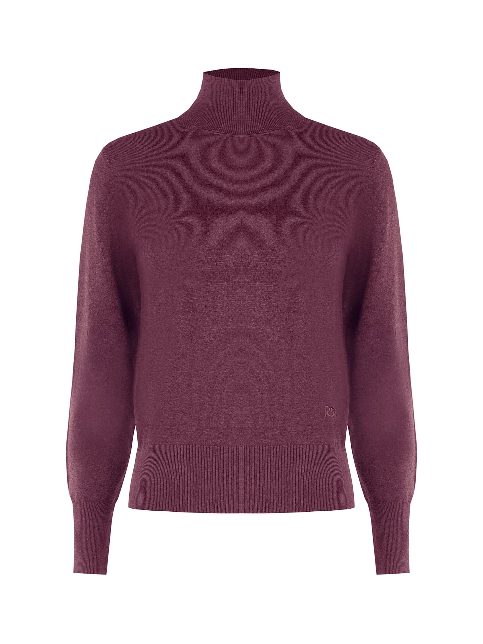 Pull à col roulé avec logo « RR » brodé « Rinascimento »