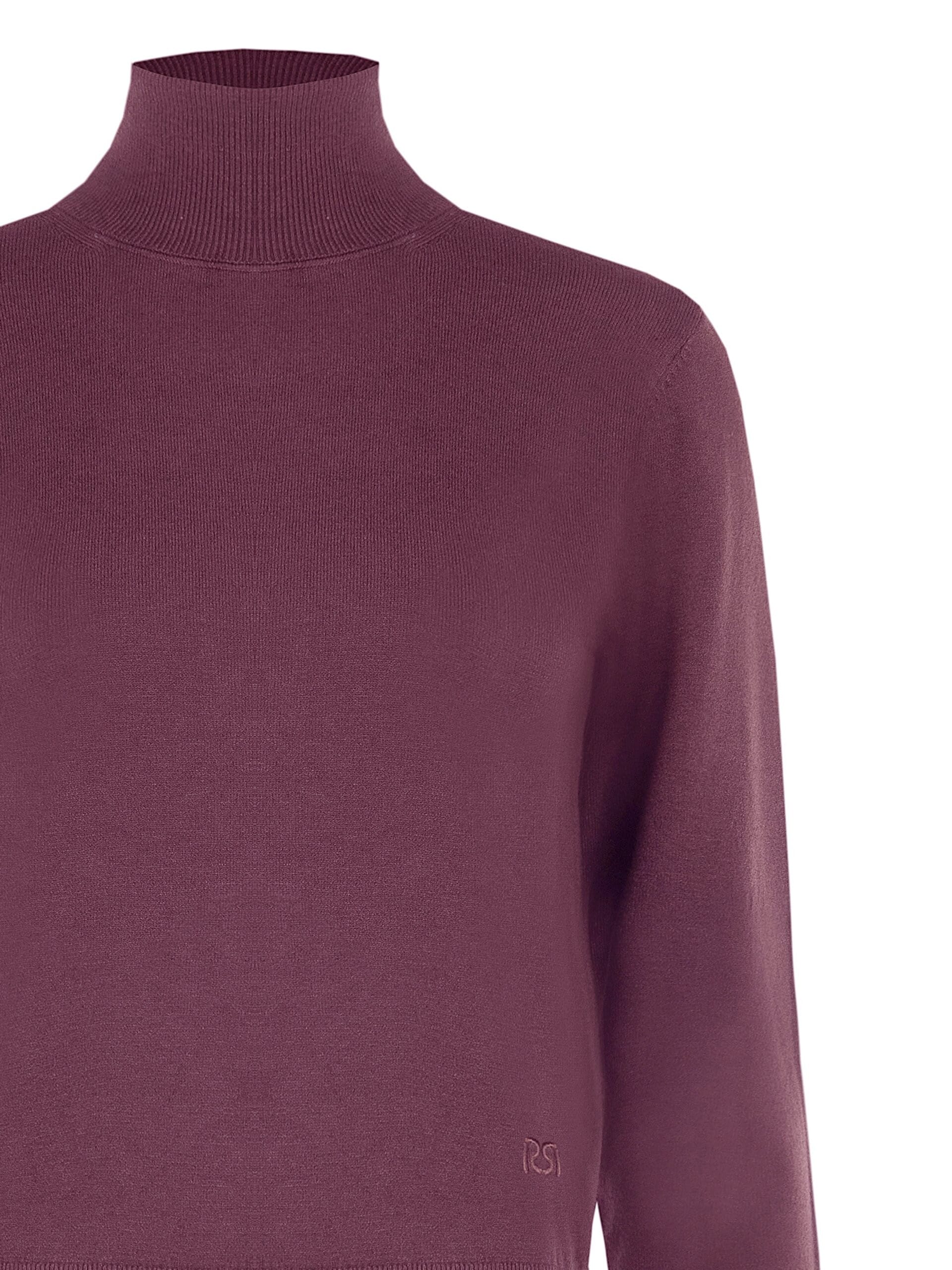 Pull à col roulé avec logo « RR » brodé « Rinascimento »
