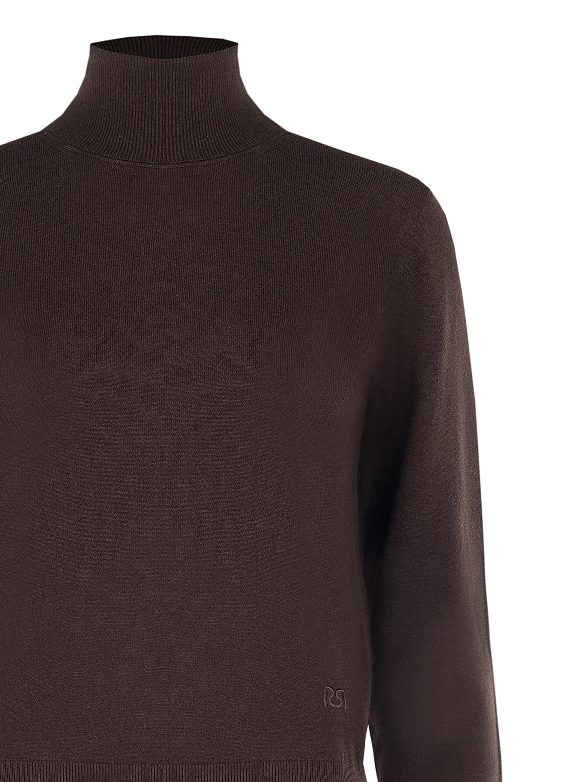 Pull à col roulé avec logo « RR » brodé « Rinascimento »