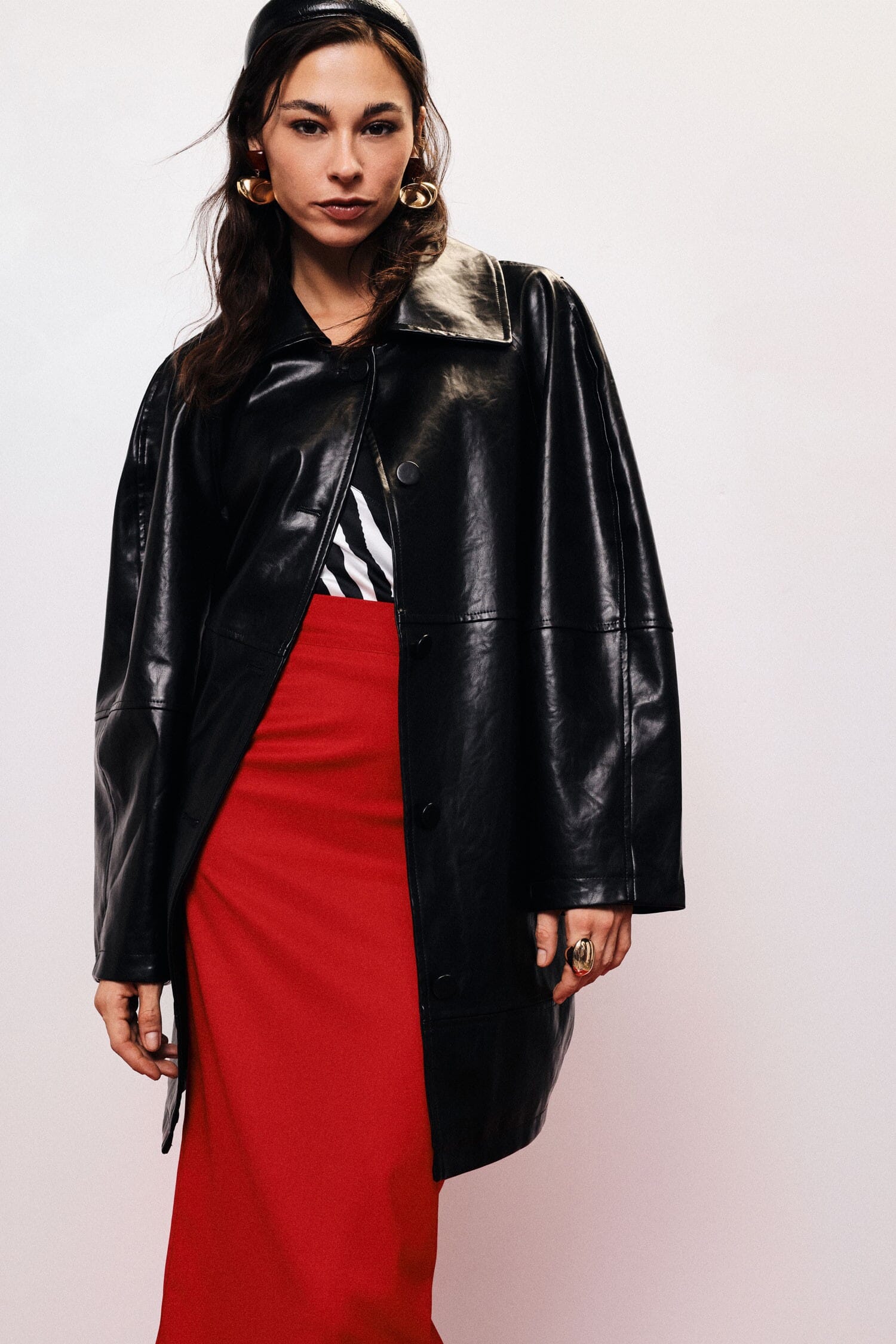 Cappotto Linea Dritta Con Tasche Laterali Dixie
