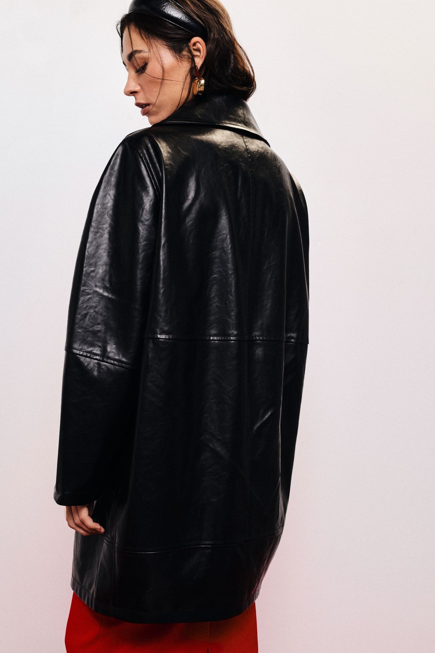 Cappotto Linea Dritta Con Tasche Laterali Dixie