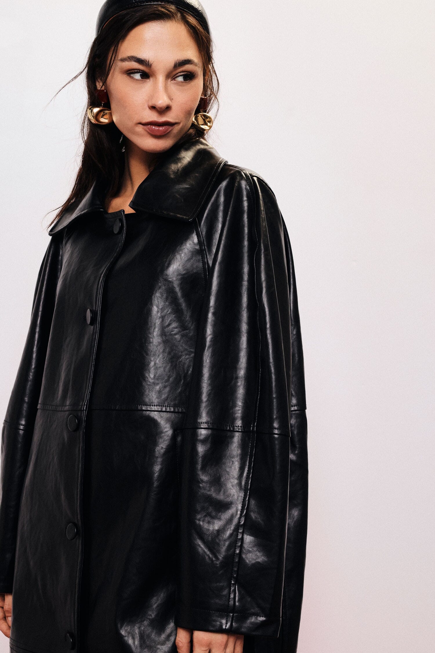 Cappotto Linea Dritta Con Tasche Laterali Dixie