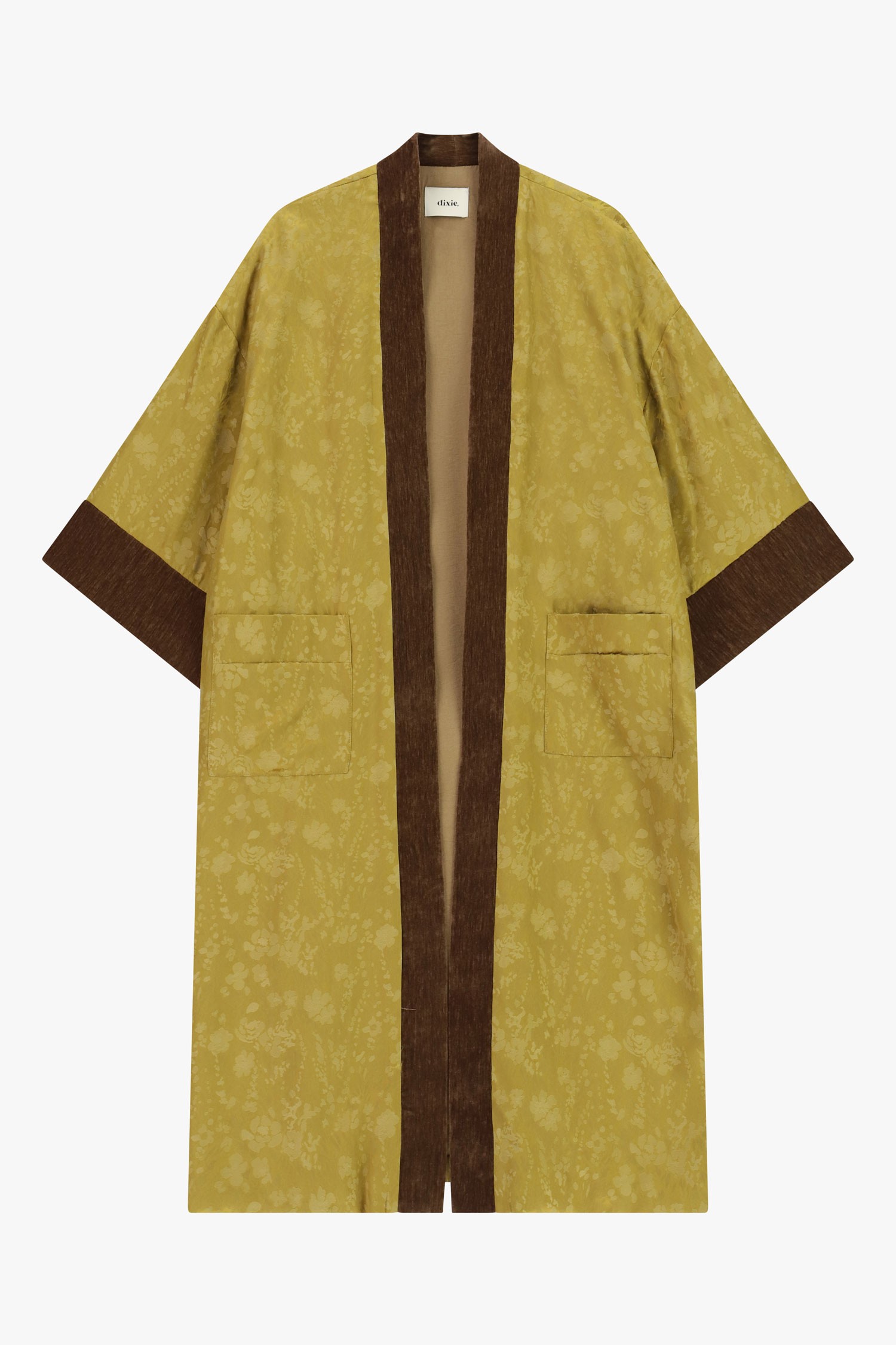 Cappotto Duster Con Maniche Ampie E Profili A Contrasto Dixie