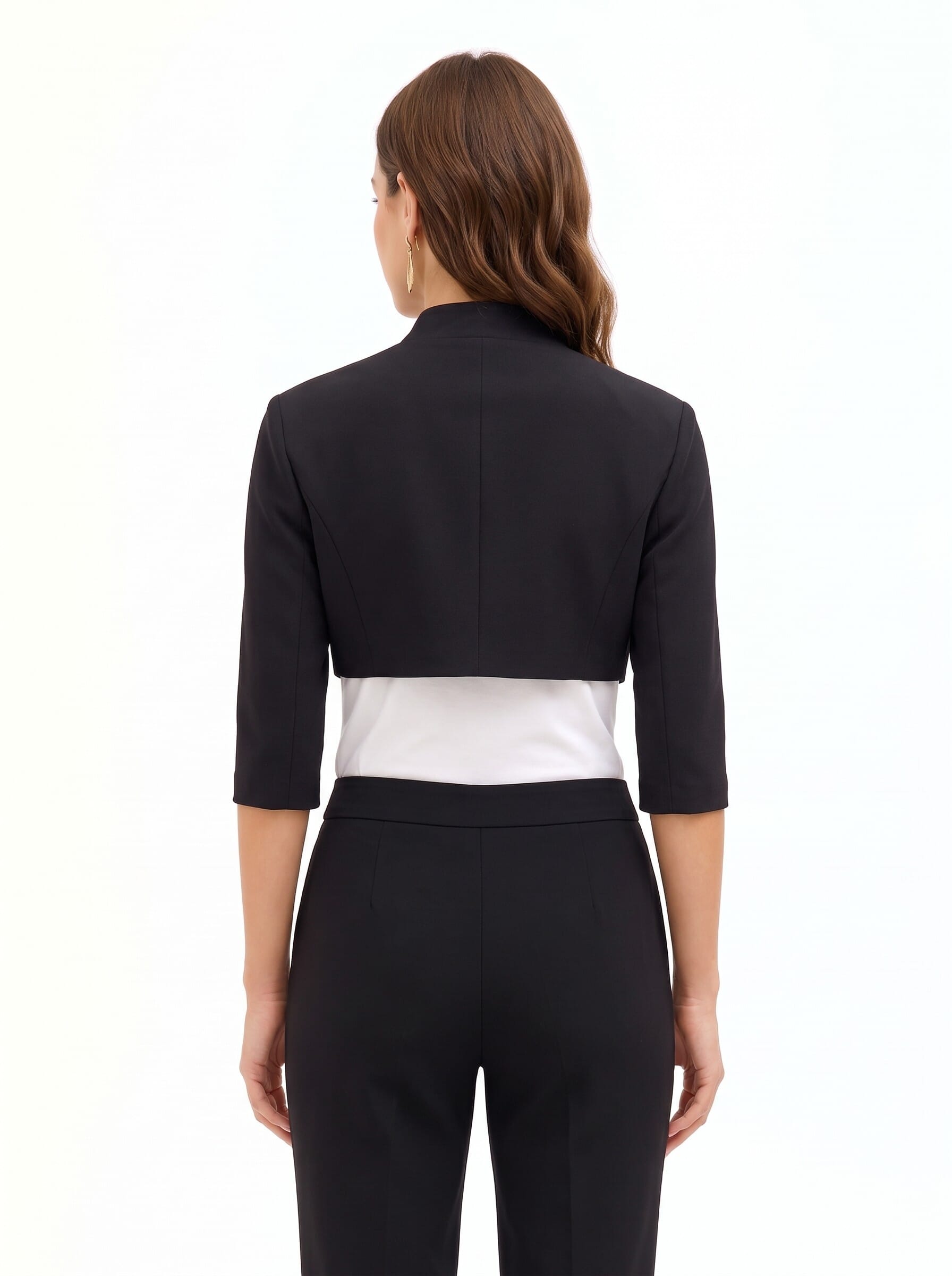 Bolero Coprispalle In Scuba Crepe Rinascimento