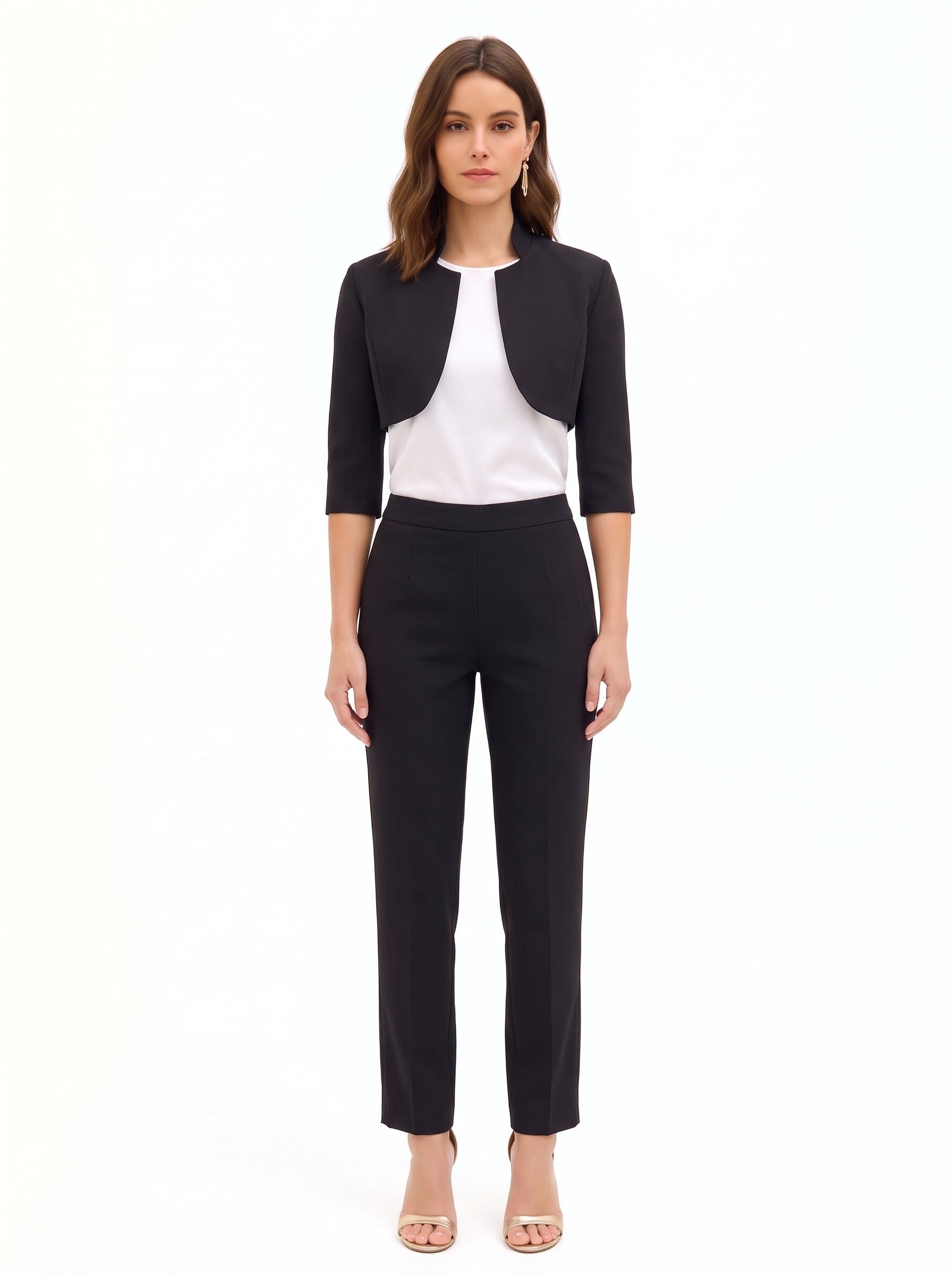 Bolero Coprispalle In Scuba Crepe Rinascimento