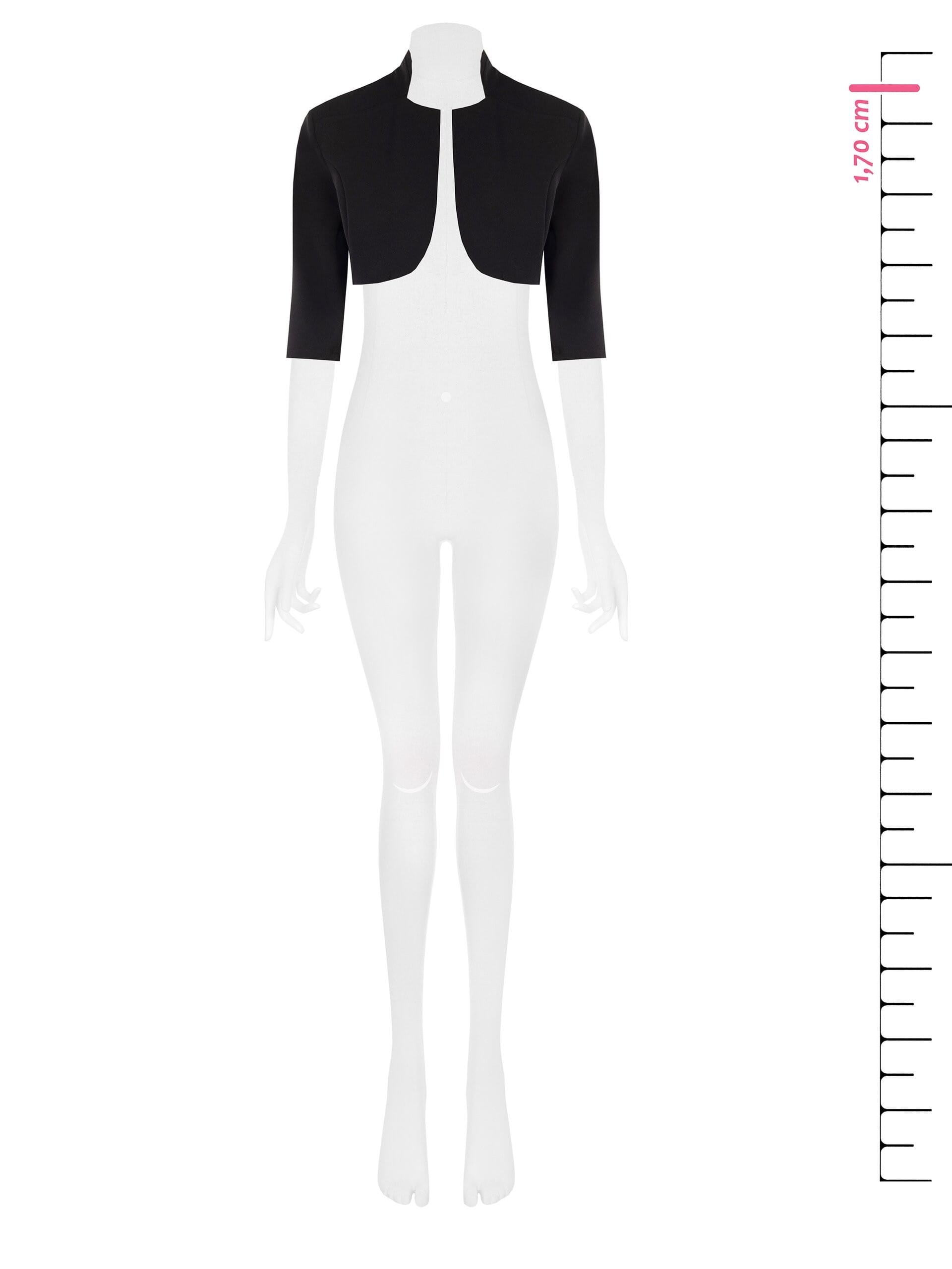 Bolero Coprispalle In Scuba Crepe Rinascimento