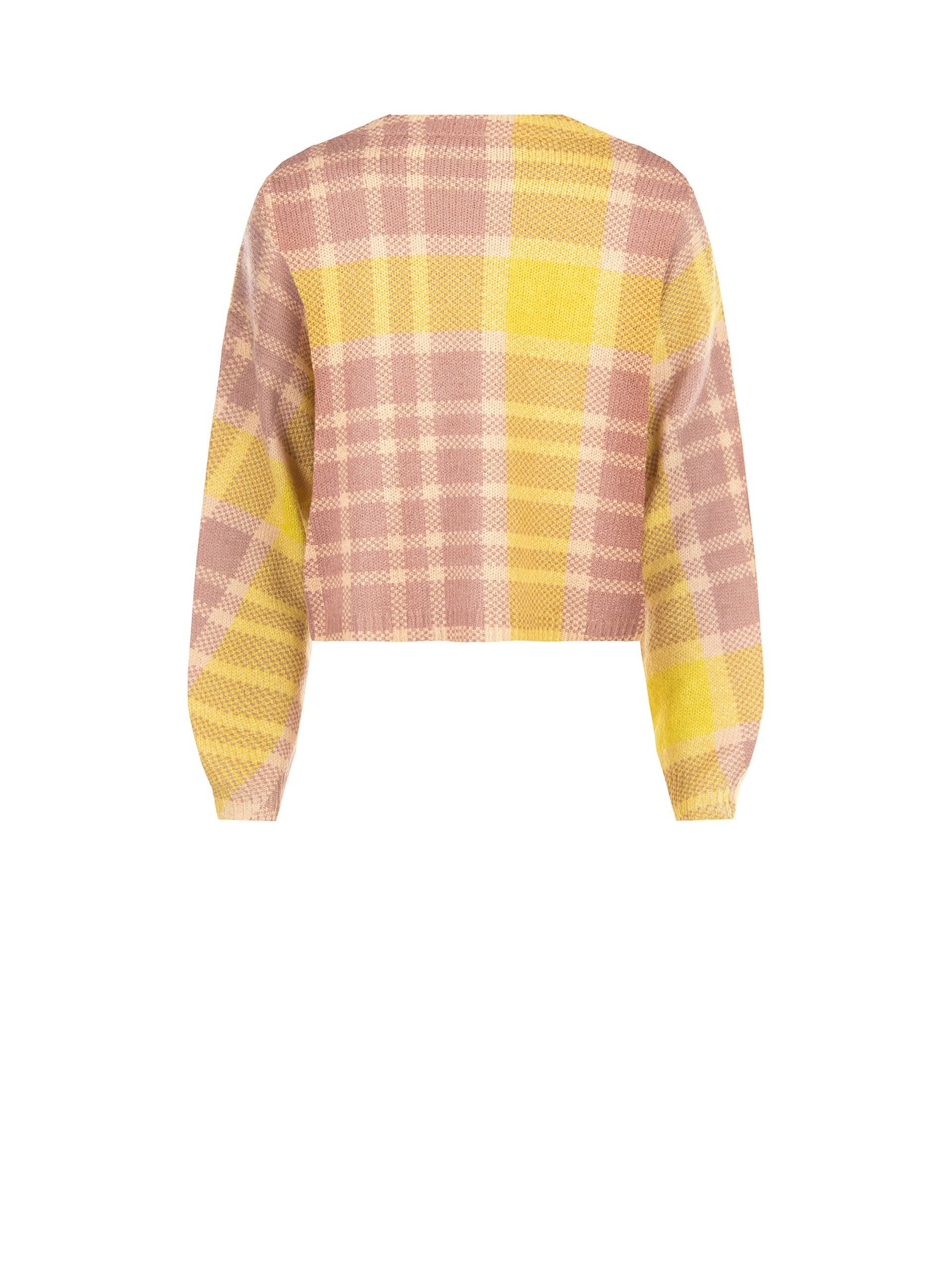 Rinascimento Checked Crew-Neck Jumper