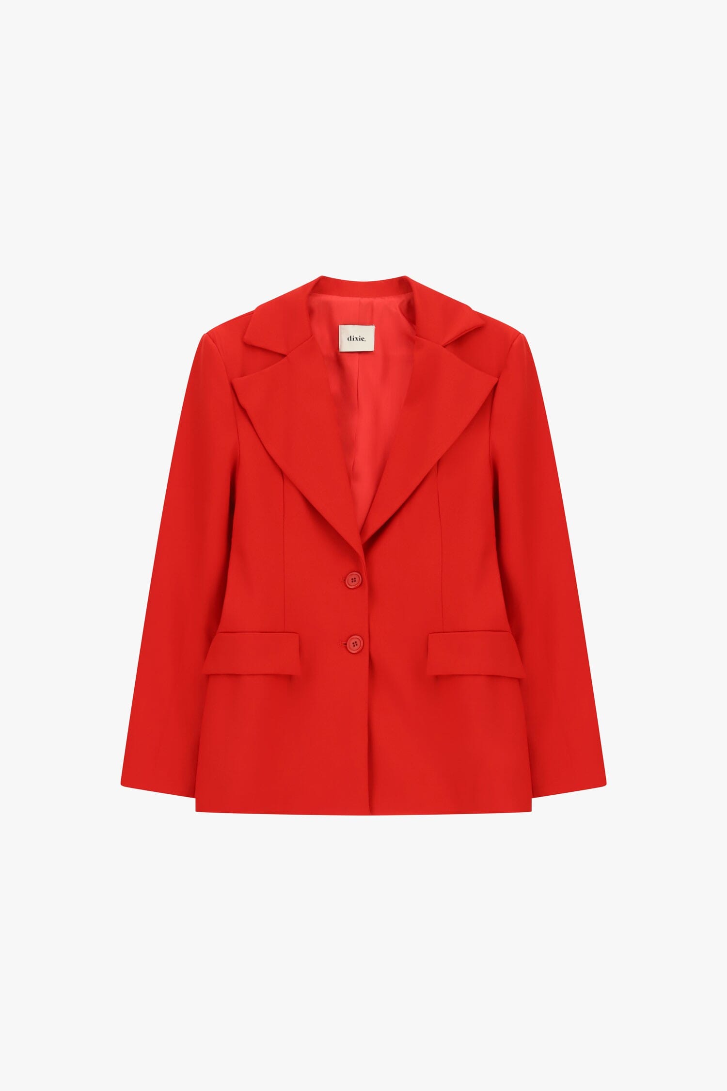 Blazer à deux boutons, coupe classique, avec poches à rabat Dixie
