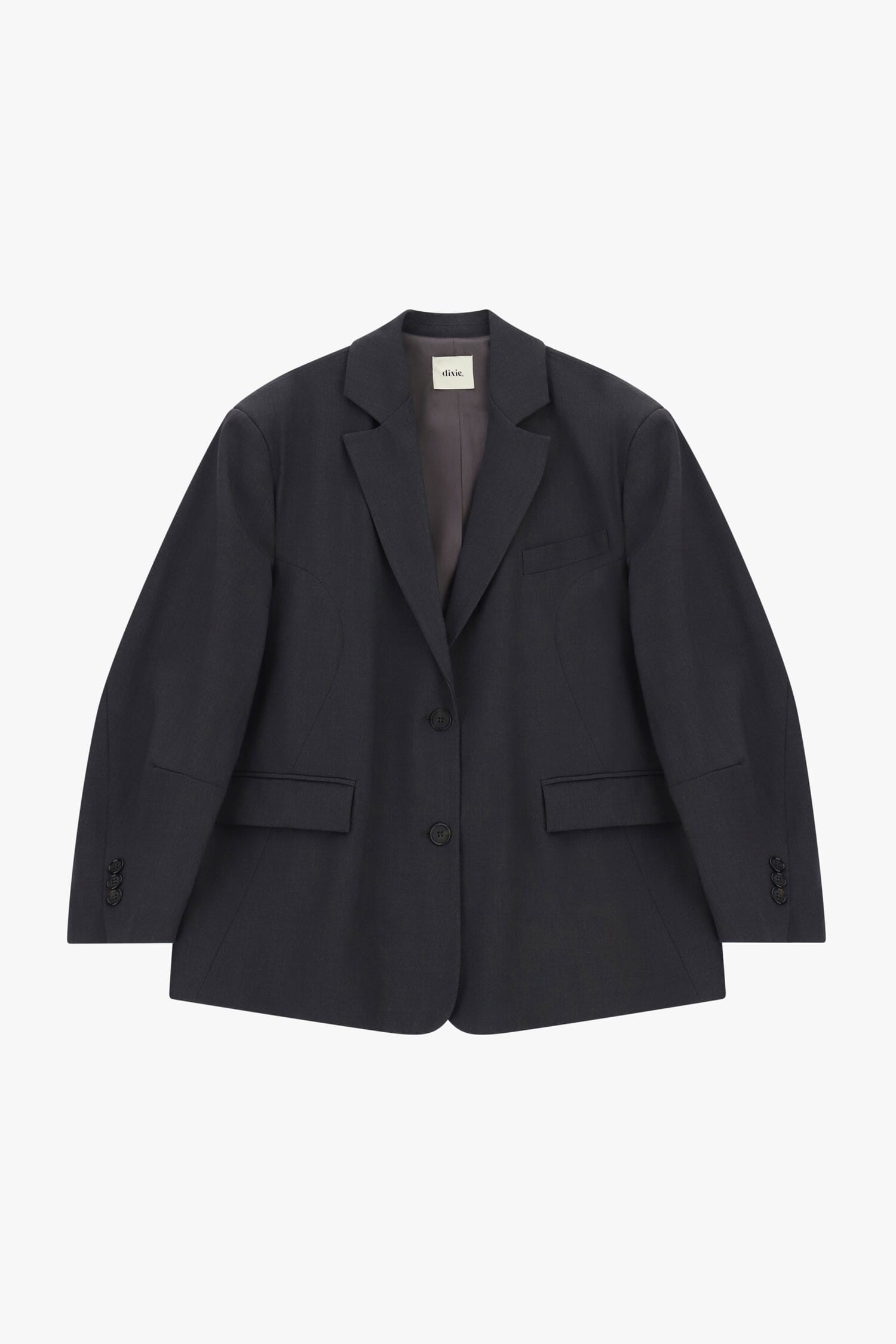 Blazer à deux boutons avec poches passepoilées Dixie