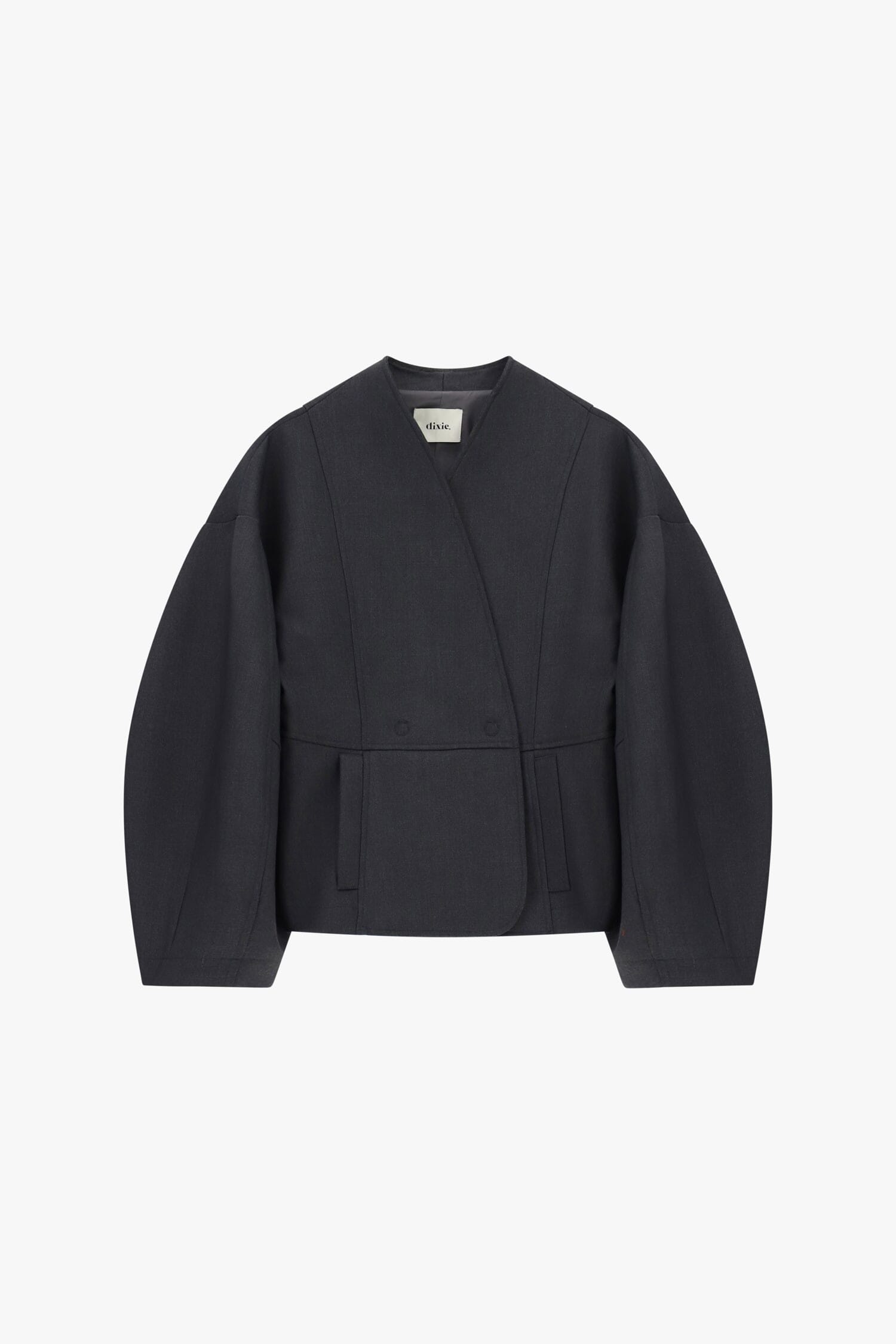 Veste courte matelassée avec poches avant Dixie