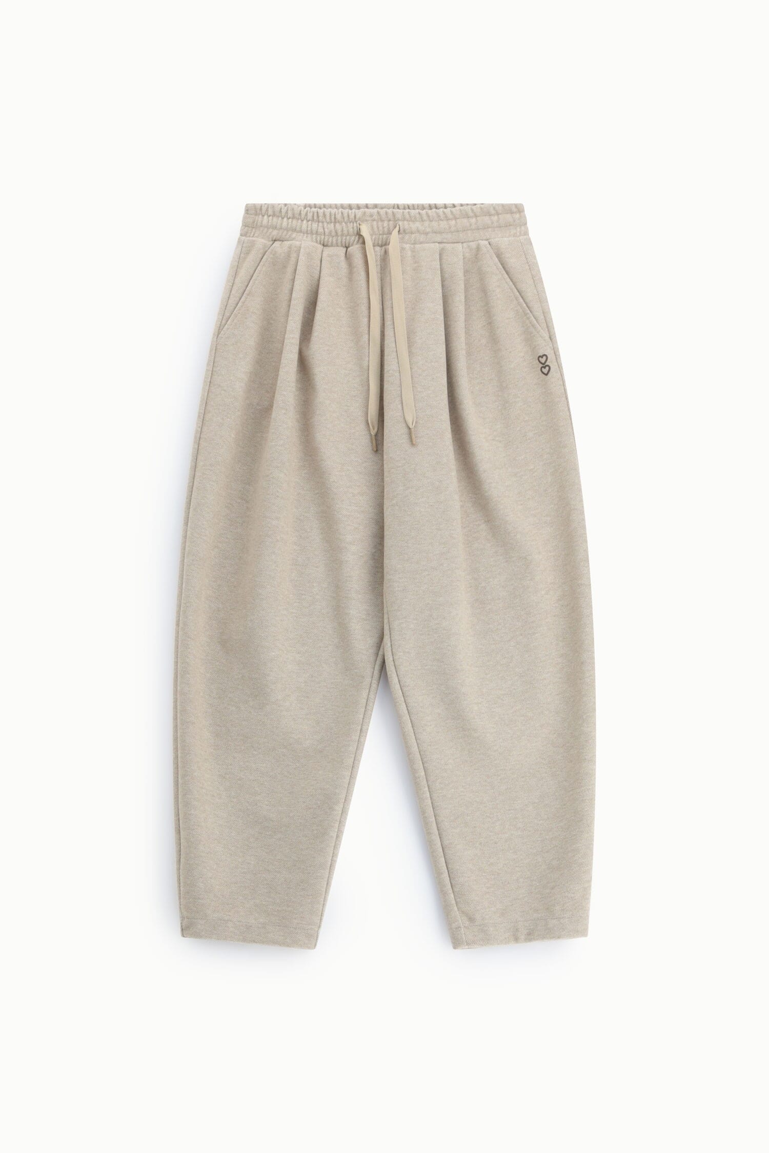 Pantalon de jogging ajusté avec cordon de serrage et poches latérales Please
