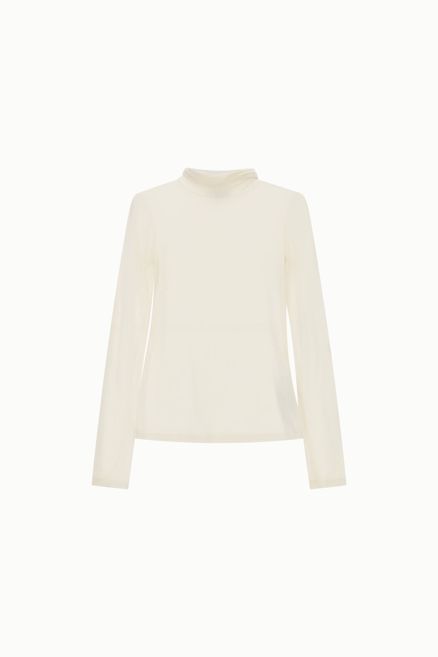 Please Long-Sleeved T-Shirt with Soft Collar