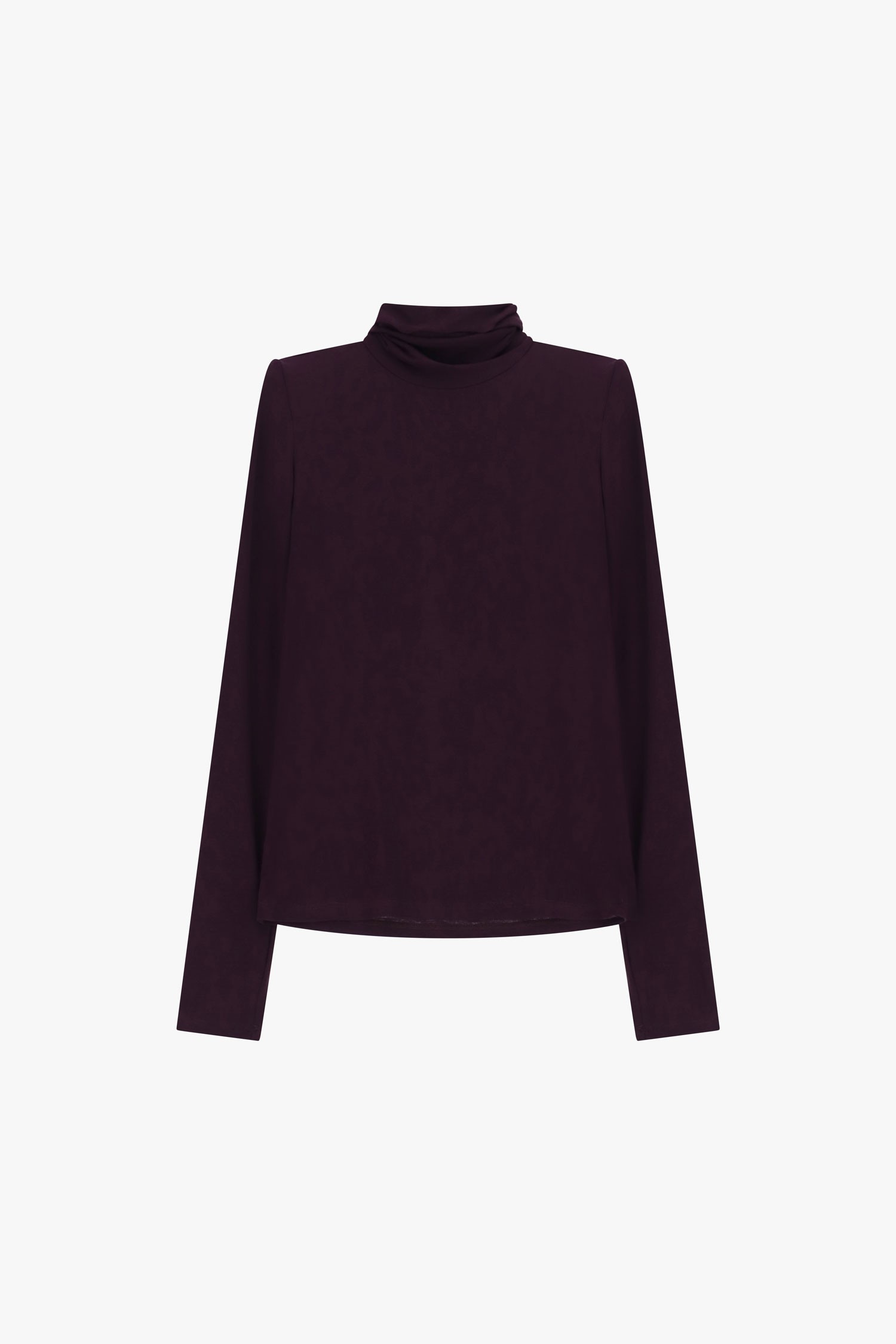 Please Long-Sleeved T-Shirt with Soft Collar