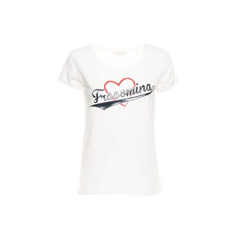 T-shirt With Print Fracomina