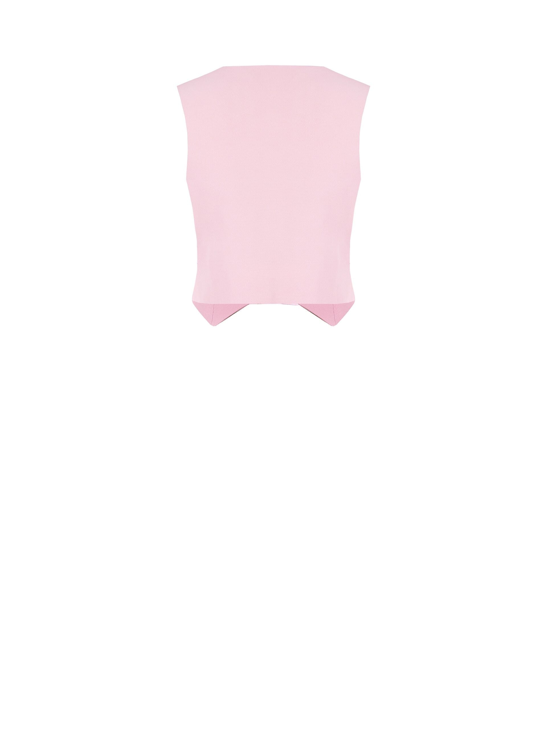 Rinascimento Crepe Fluid-Weave Waistcoat