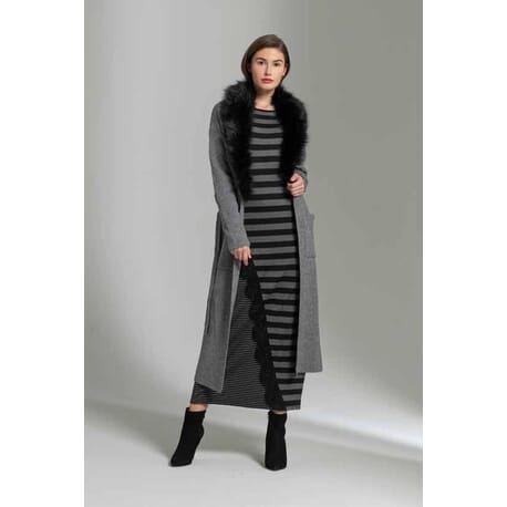 Long dress striped XT Studio