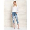 Jeans Con Stampa Fracomina