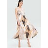 Long Dress With Abstract Pattern Fracomina