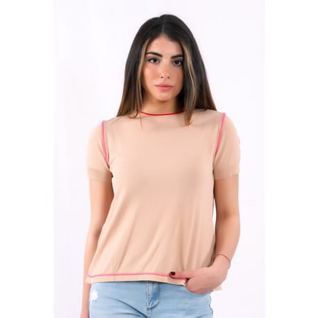 T-Shirt Solid Color Fracomina