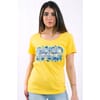 T-Shirt Solid Color With Print Fracomina