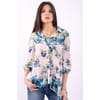 Blouse With Floral Design Fracomina