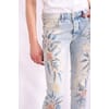 Jeans With Floral Design Fracomina