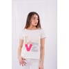 T-Shirt With Applications Emme Marella