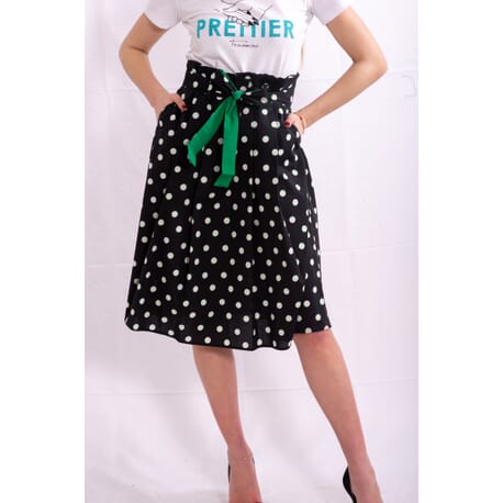 Skirt With Fancy Polka Dots Emme Marella
