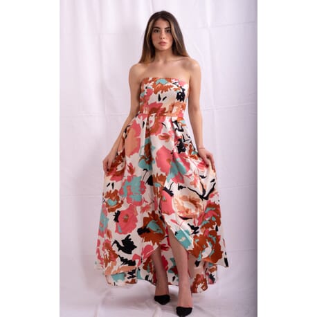 Dress With Floral Design Emme Marella