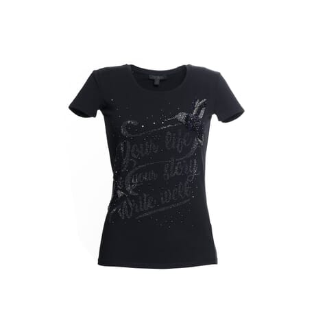 T-shirt With Sequins Fracomina
