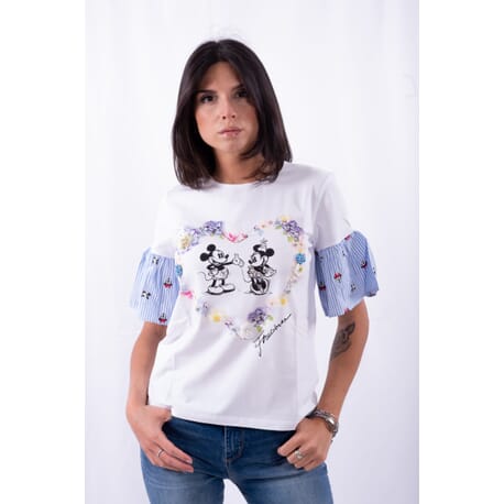 T-shirt With Print of Mickey Mouse