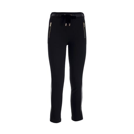 Fracomina Leather Trousers