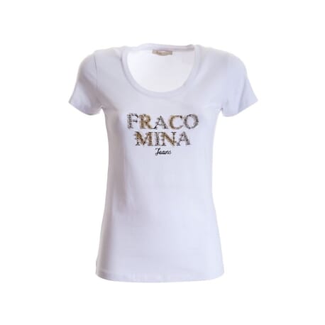 T-Shirt With Fracomina Print