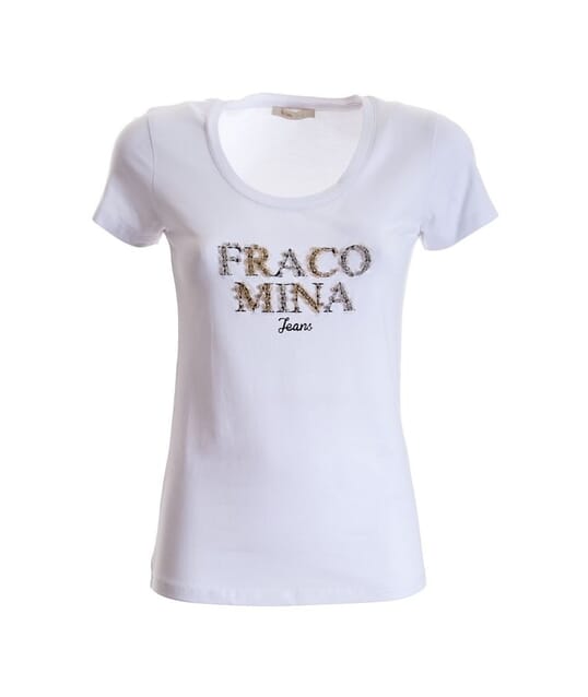 T-Shirt Con Stampa Fracomina