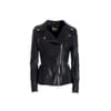 Fracomina Leather Biker Jacket