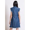 Denim Dress With Fracomina Embroidery