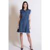 Denim Dress With Fracomina Embroidery